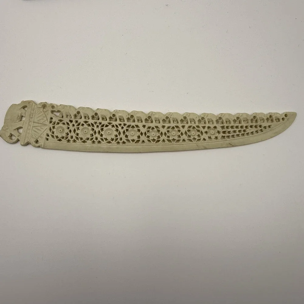 Ivory Color Letter Opener Book Marker 6.5